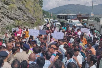 Villagers Block Chamba-Tissa Highway for Hours, Demand CBI Take Over Negi Ram Murder Case