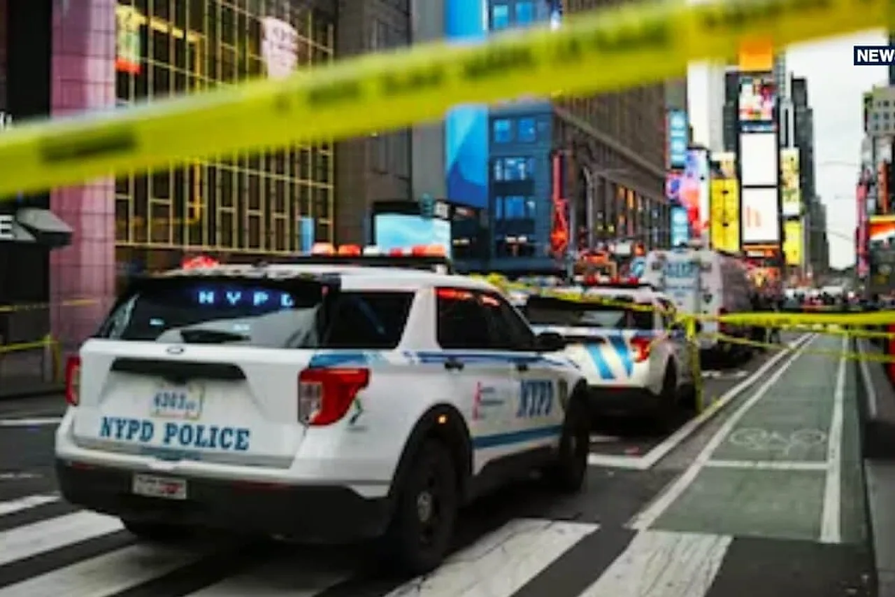 Stabbing at Times Square in New York leaves two dead including female attacker