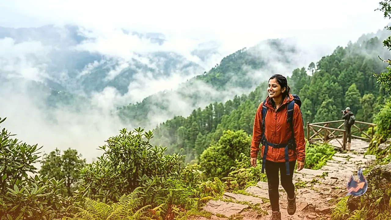 दिल्ली के पास स्थित है यह शांत हिल स्टेशन, मानसून में दिखता है जन्नत जैसा नजारा
