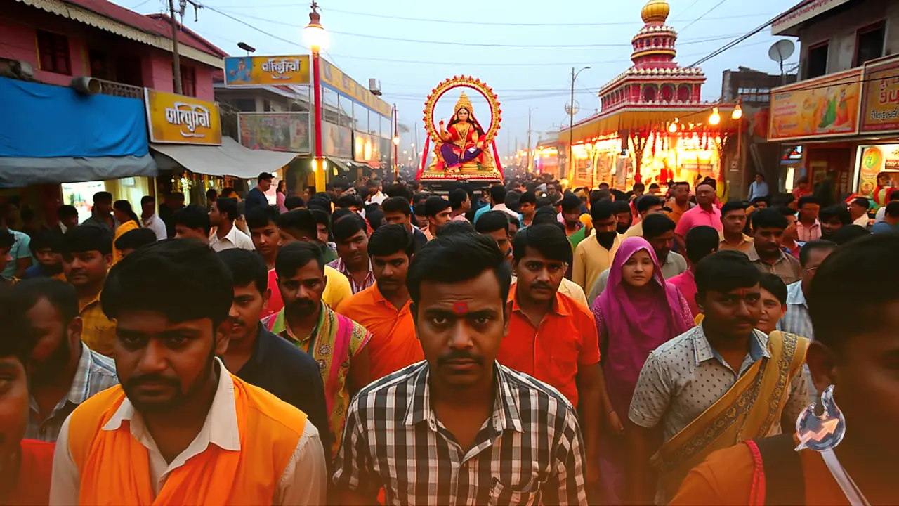 A Unique Ghost Fair Held During Shardiya Navratri in Palamu Draws Crowds from Far and Wide