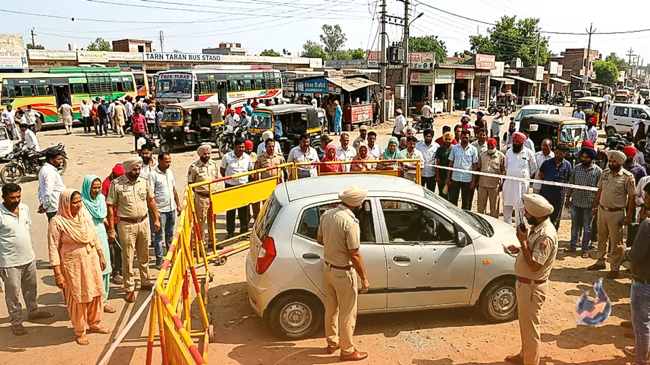 AAP Sarpanch Shot Dead Near Tarn Taran Bus Stand, Driver Injured in Broad Daylight Ambush
