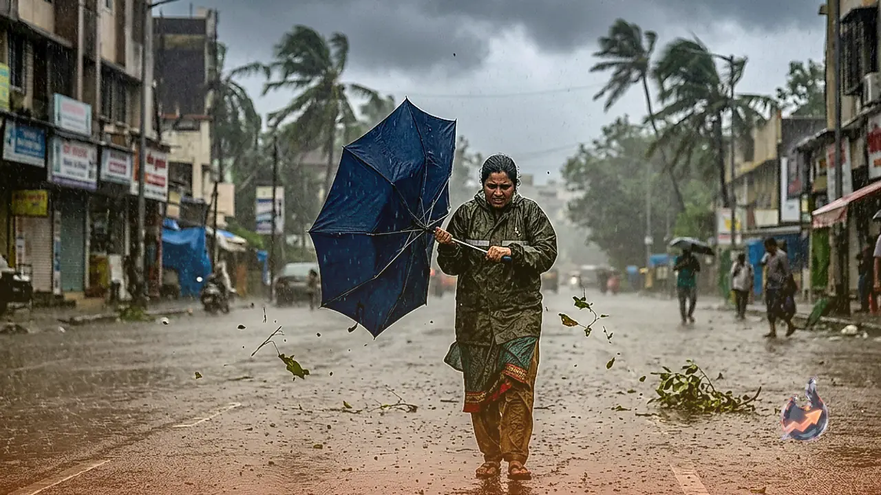 Time to Ditch the Umbrella: IMD Warns of 80 kmph Storms and Heavy Rain Across 13 States