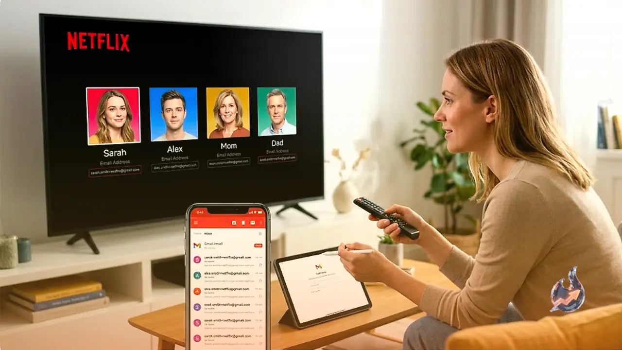 Each Netflix Profile In Your Home Now Needs Its Own Email, But There's An Easy Fix
