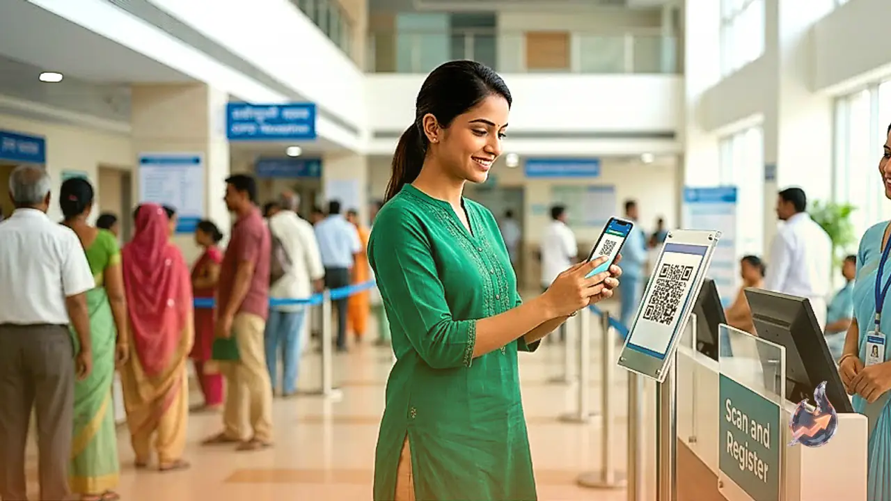 डिजिटल हेल्थ मिशन से बदली अस्पतालों की तस्वीर, ओपीडी में आभा क्यूआर कोड स्कैन सेवा का आंकड़ा 25 करोड़ के पार