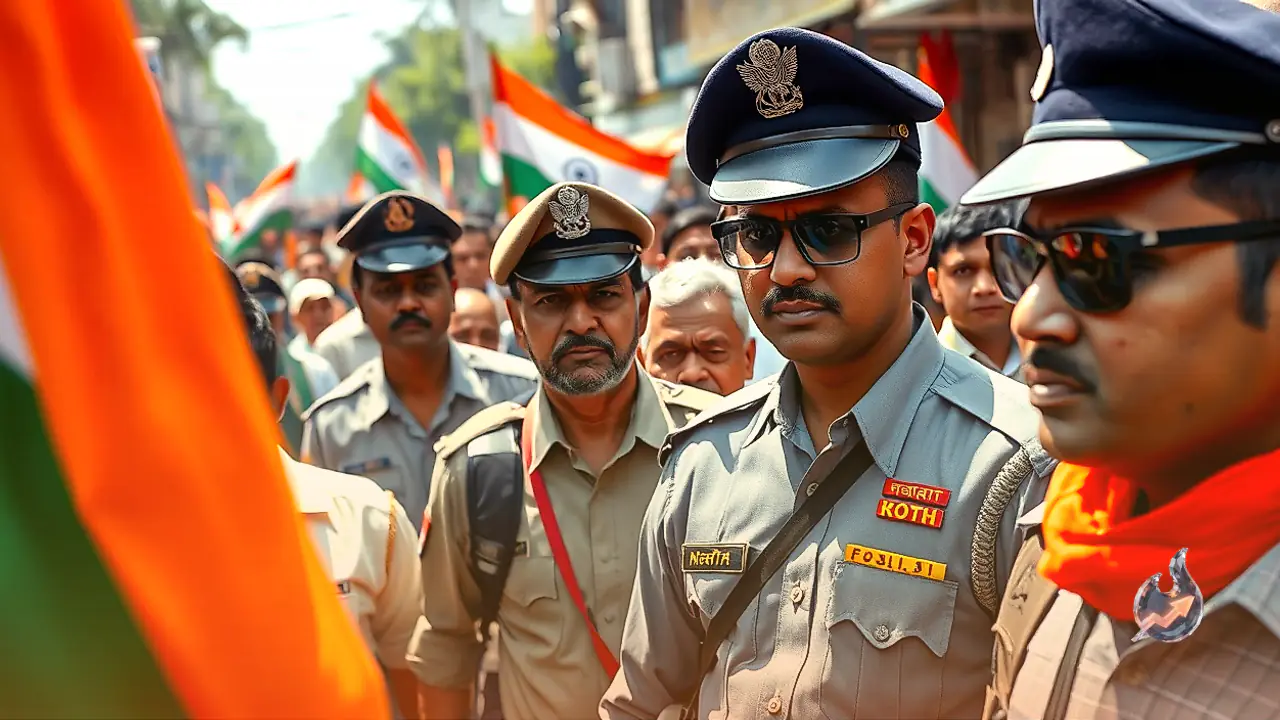 Abhijeet Dipke Alleges Police and Intelligence Surveillance Ahead of Connaught Place Tricolour March