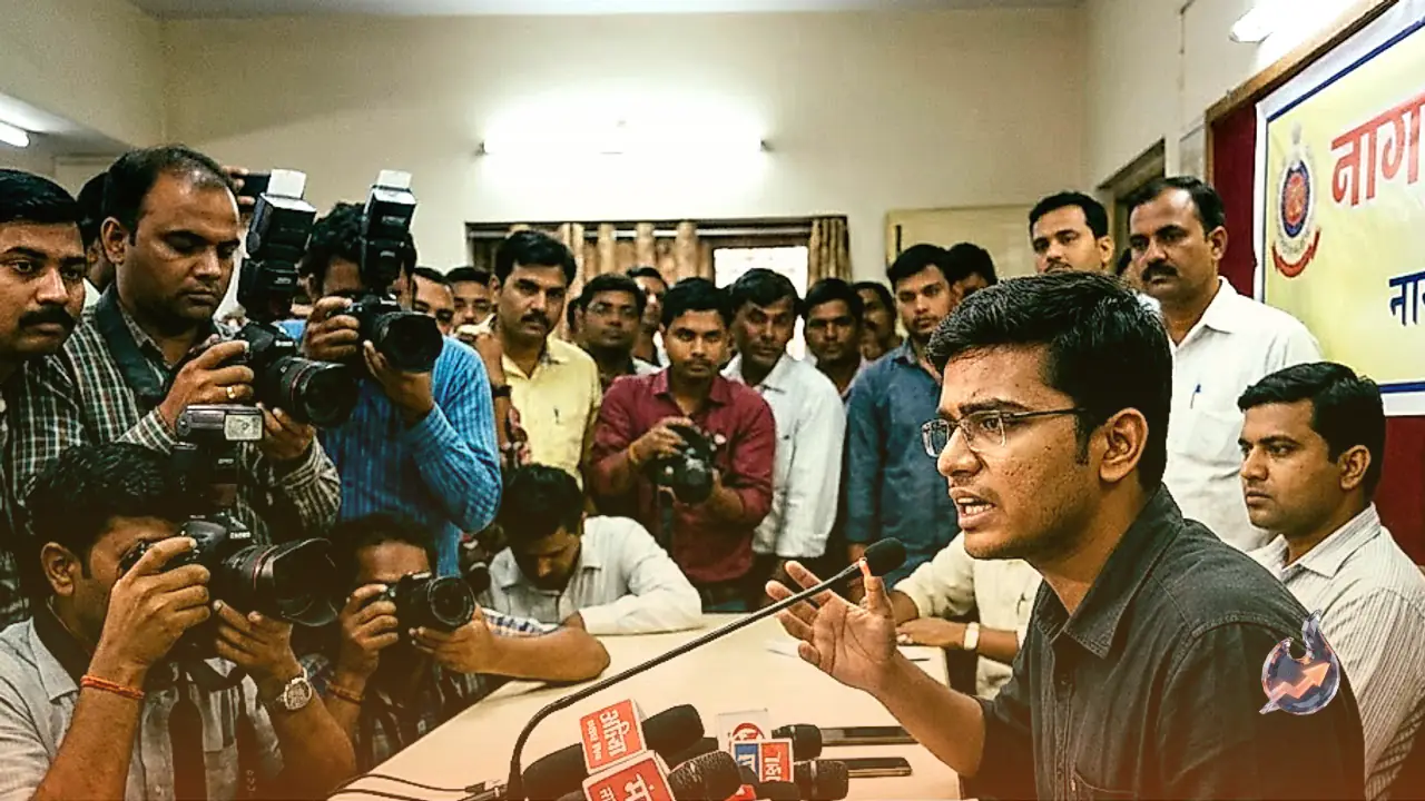 Abhijit Dipke Slams Delhi Police in Nagpur, Alleges Harsh Misconduct and Midnight Harassment