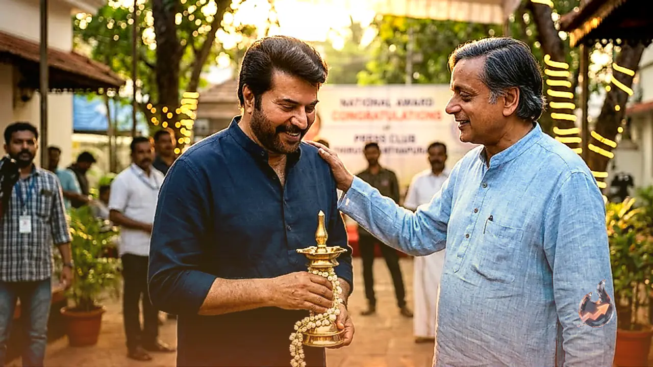 Actor Mammukka's Fourth National Award Draws a Glowing Tribute From Shashi Tharoor
