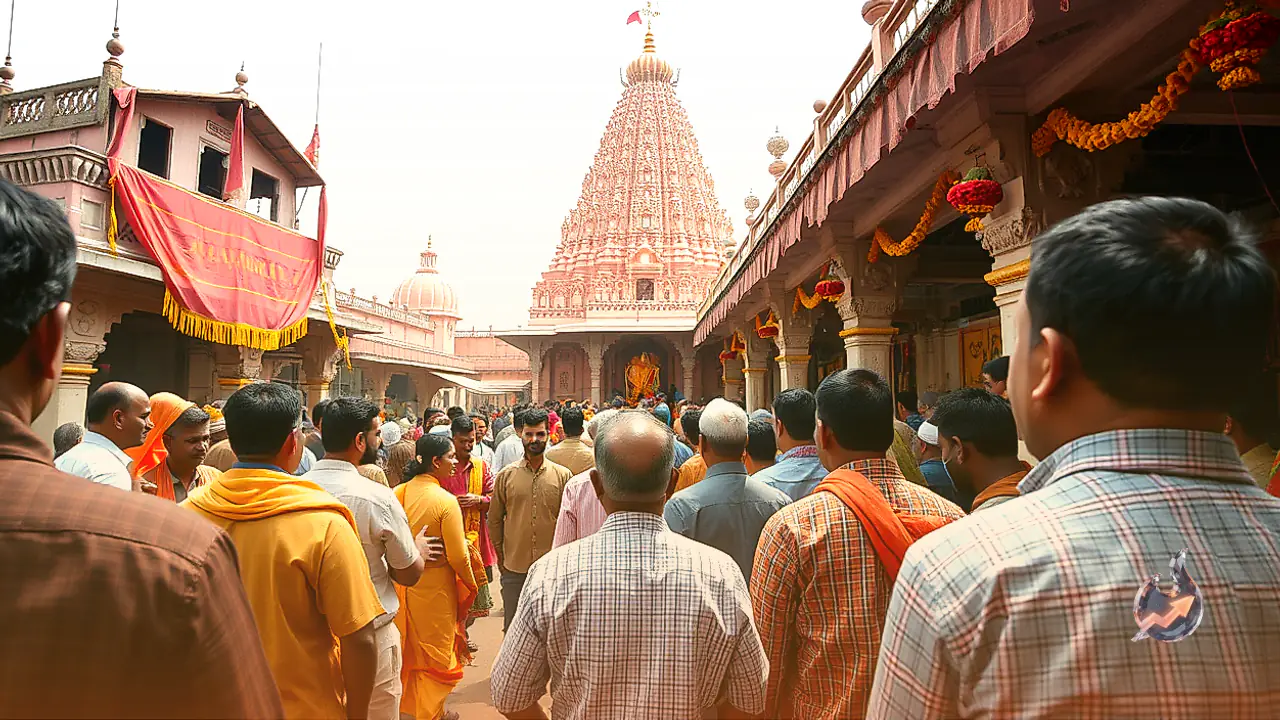 Actor Sudesh Berry Visits Khatu Shyam Ji Temple in Sikar to Offer Prayers and Seek Blessings