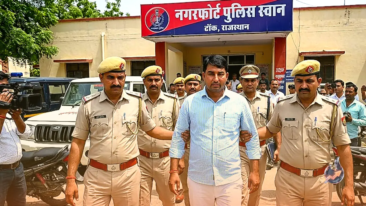 अदालत से जमानत निरस्त होने पर नरेश मीणा ने नगरफोर्ट में किया सरेंडर, 10 अगस्त तक भेजे गए जेल