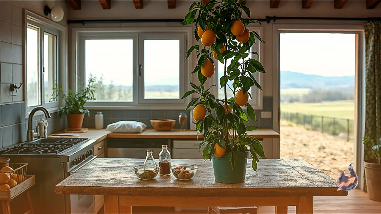Add These Three Kitchen Ingredients to Your Potted Lemon Plant for a Massive Harvest