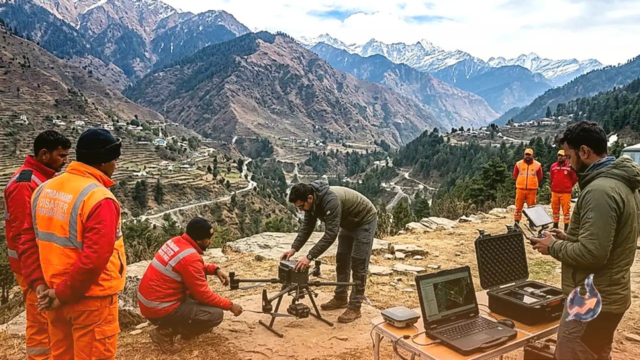 Advanced Space Technology and Drones Deployed to Monitor Remote Uttarakhand Mountains