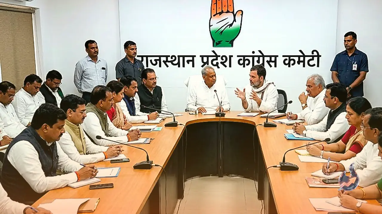 After Municipal Setback, Congress Sets Up 20-Member Panel to Drive Rajasthan Panchayat Campaign
