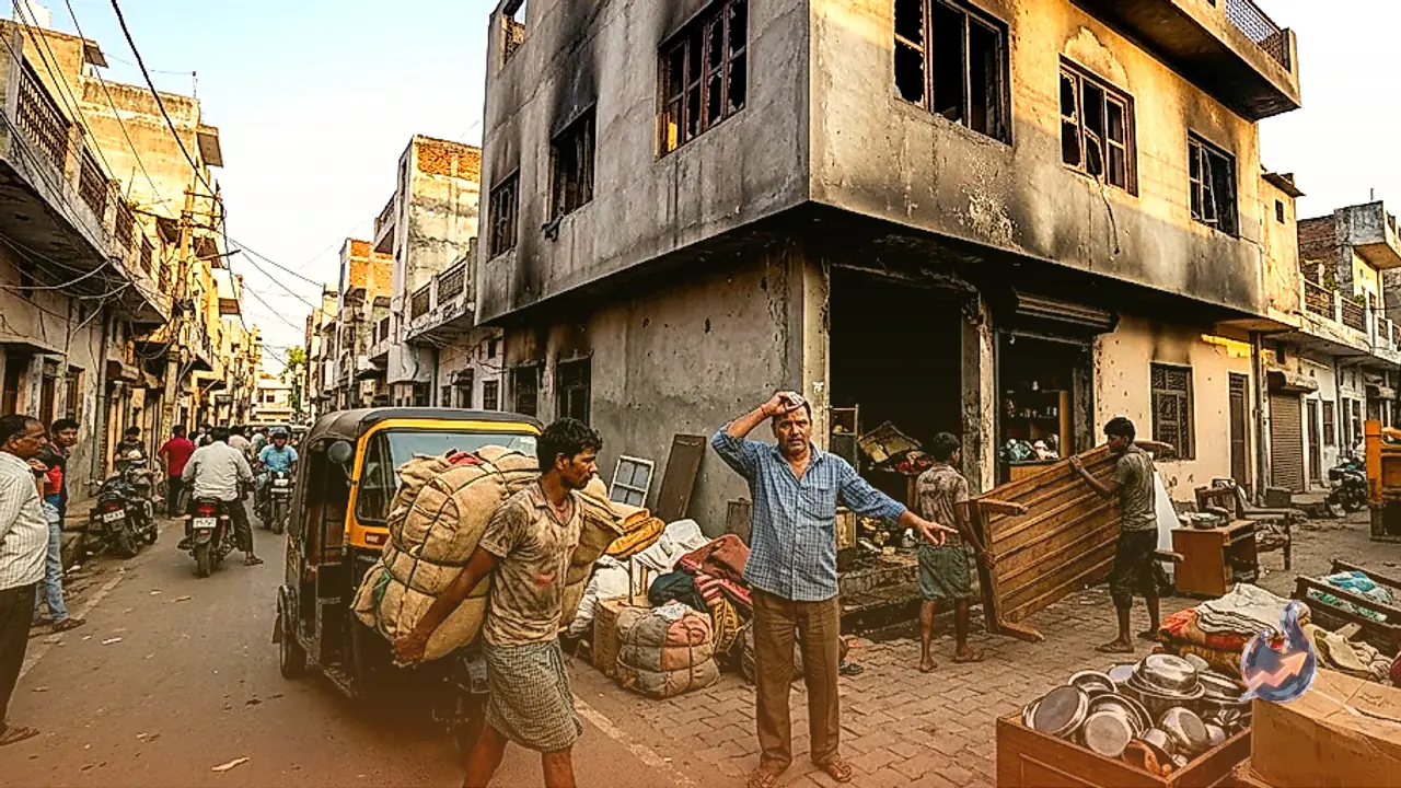 Lucknow Sets Five-Day Countdown to Bulldoze Fire-Damaged Aliganj Building