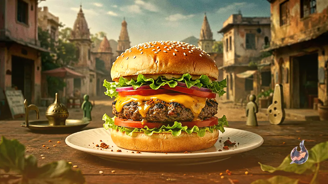 Agra Shastripuram Special Burger 60 Rupees