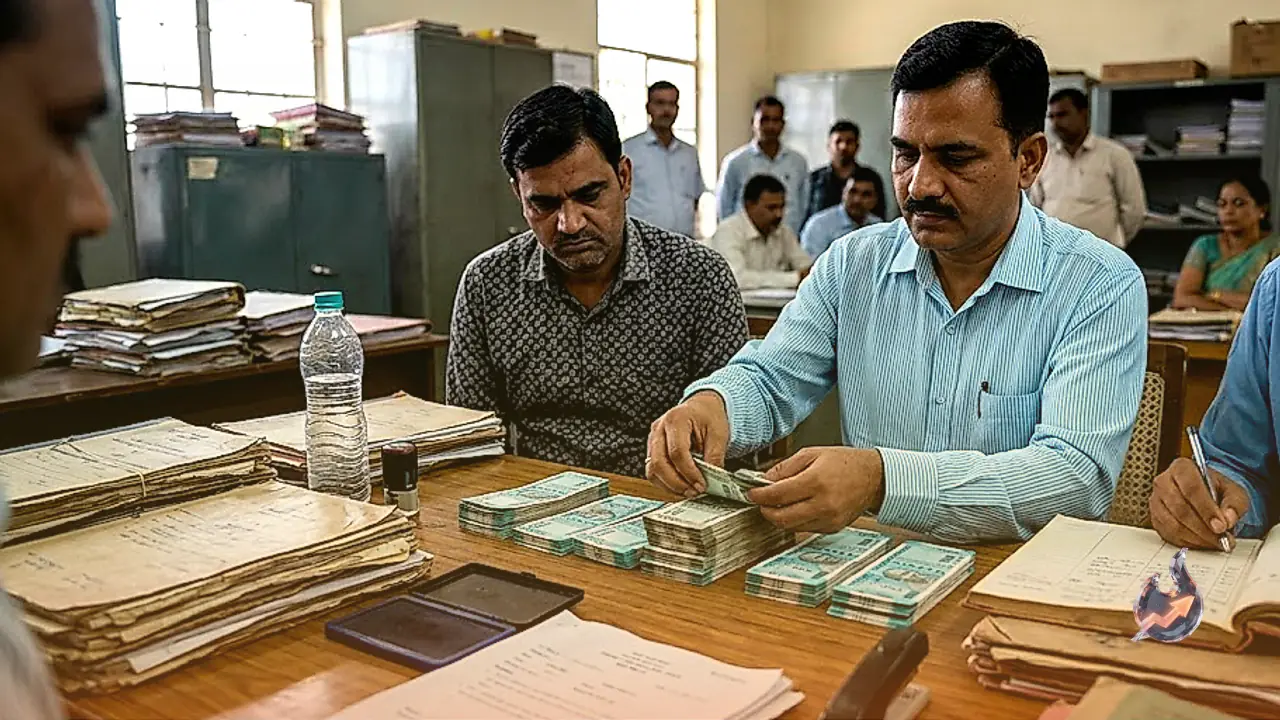 आगर मालवा में रिश्वतखोरी पर बड़ी कार्रवाई, खाद्य विभाग का लिपिक 50 हजार रुपये लेते हुए पकड़ाया