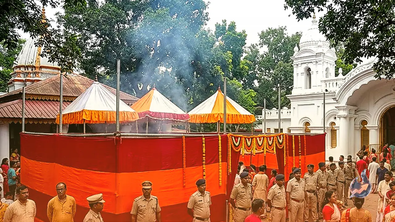 अगरतला के दुर्गाबाड़ी मंदिर में महा नवमी पर दी गई बलि, सुप्रीम कोर्ट के आदेशों का रखा गया ध्यान