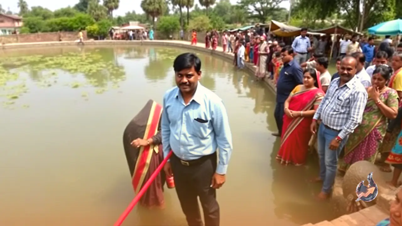 Agartala Pond Revamp: Manik Saha Unveils Beautified Ujan Abhoynagar Bazar Water Body