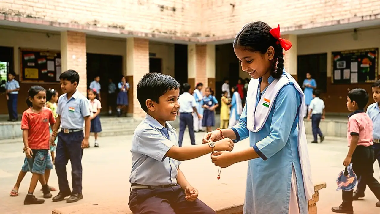 अगस्त 2026 स्कूल कैलेंडर में रक्षाबंधन पर 3 दिन की छुट्टी के साथ स्वतंत्रता दिवस और मिलाद उन नबी का अवकाश शामिल