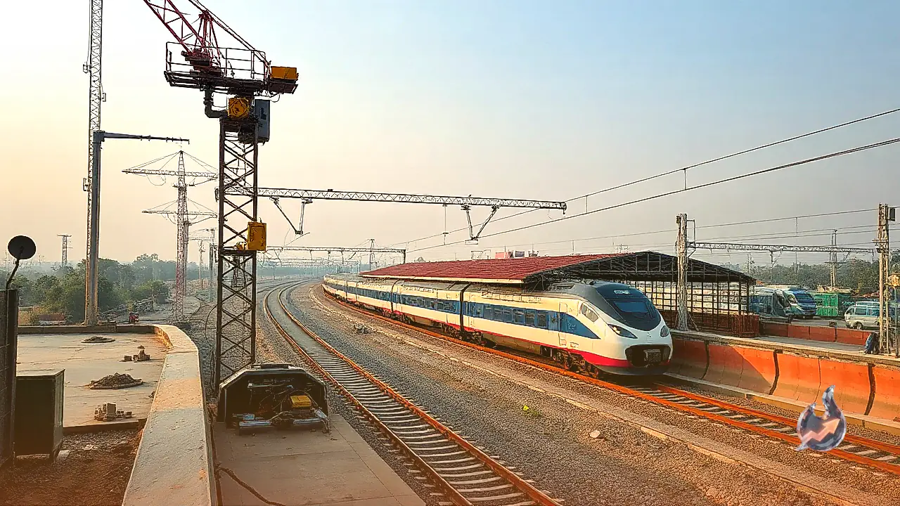 Surat Bullet Train Station Roofing Completed Ahead of August 2027 Commercial Launch