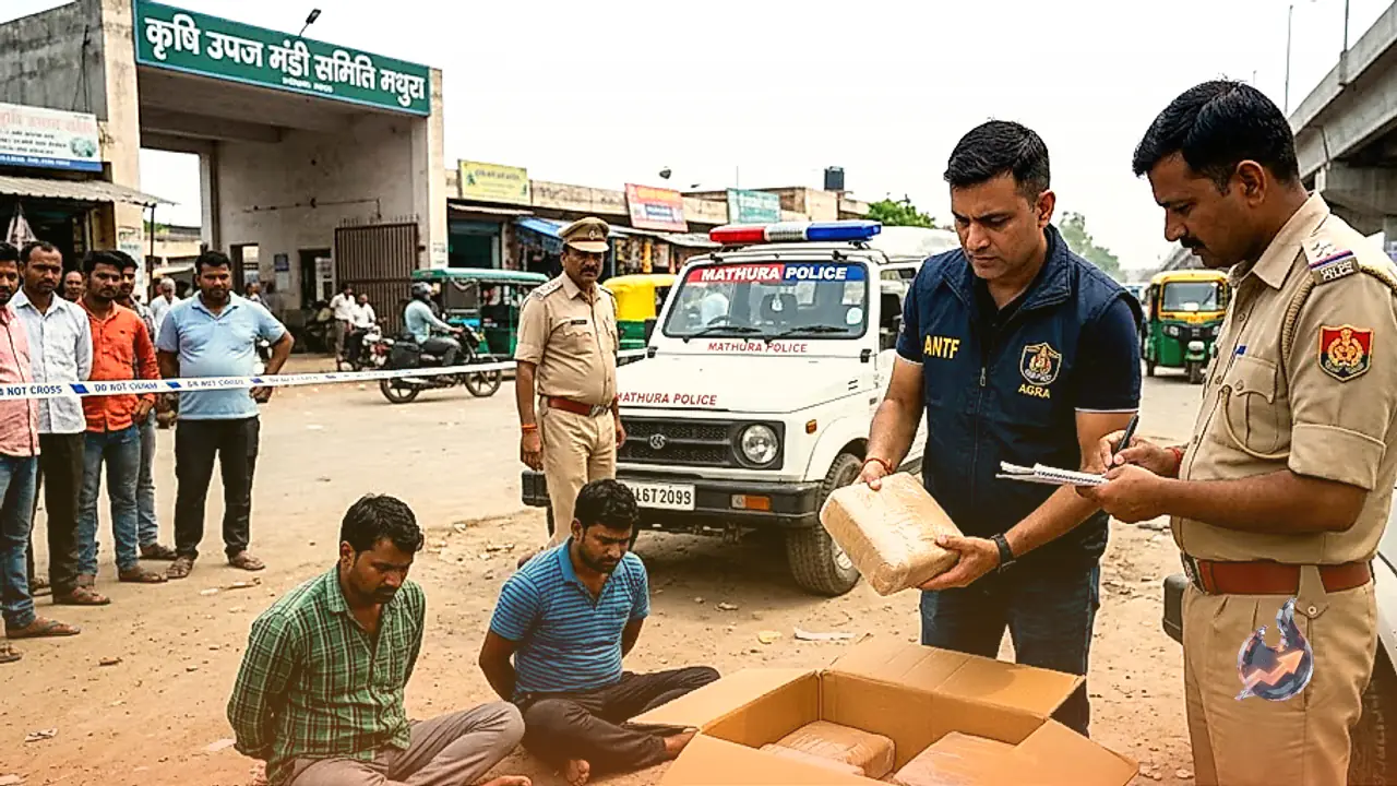 Agra ANTF and Mathura Police Bust Inter-District Drug Ring, Seize Heroin Worth Rs 2 Crore