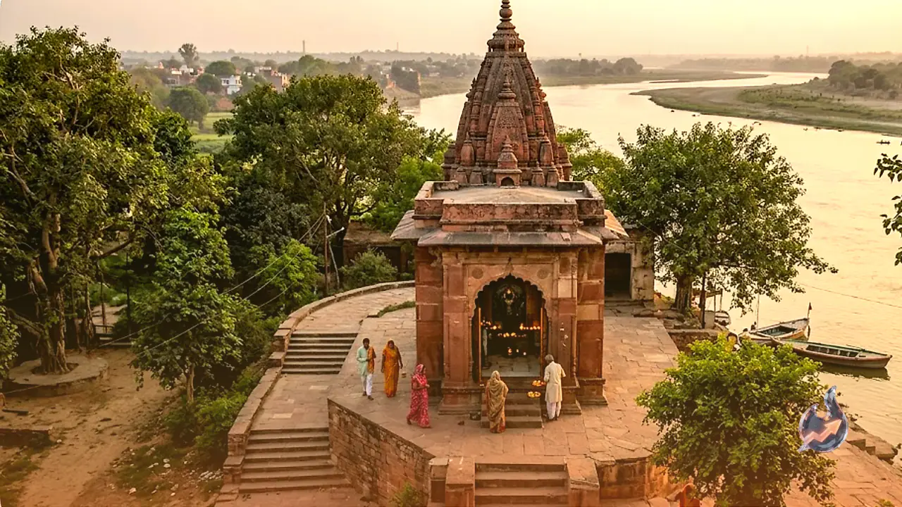 Ancient and Miraculous Shani Dev Temple Located Near Runakta in Agra