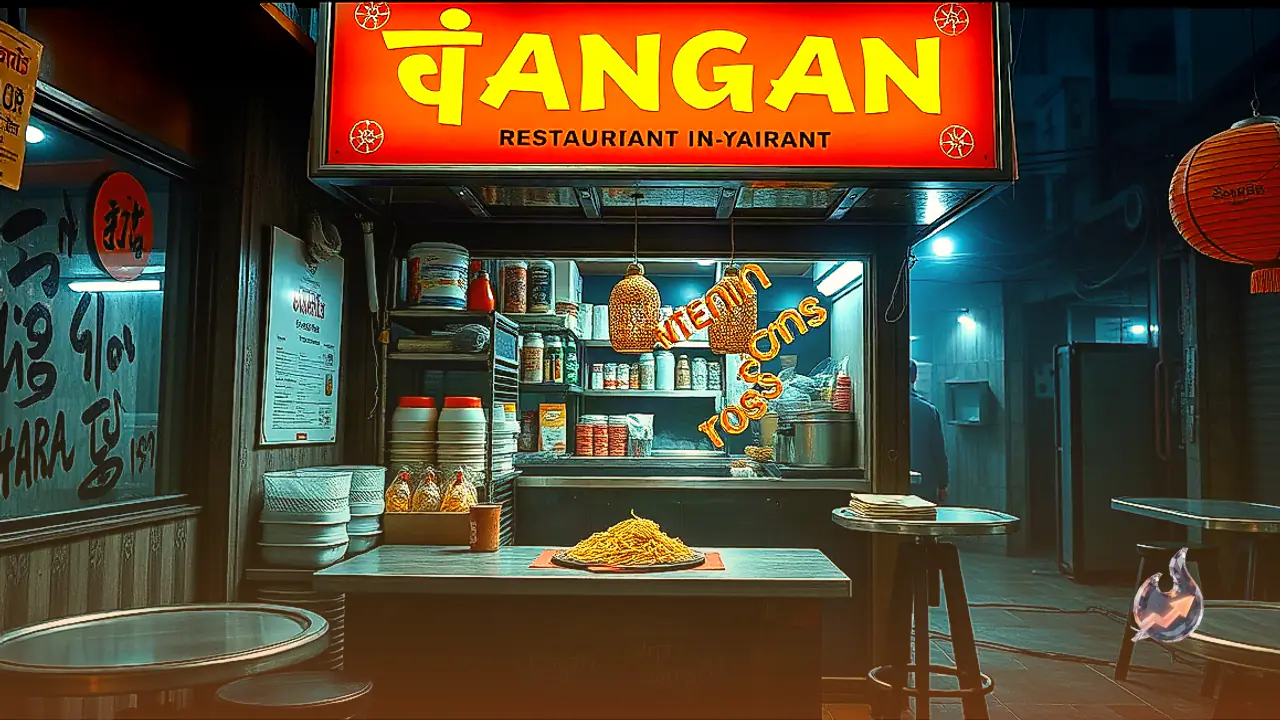 Unique Singaporean Chow Mein Hits Agra's Shastripuram As Container Restaurant Serves ₹150 Special Dish