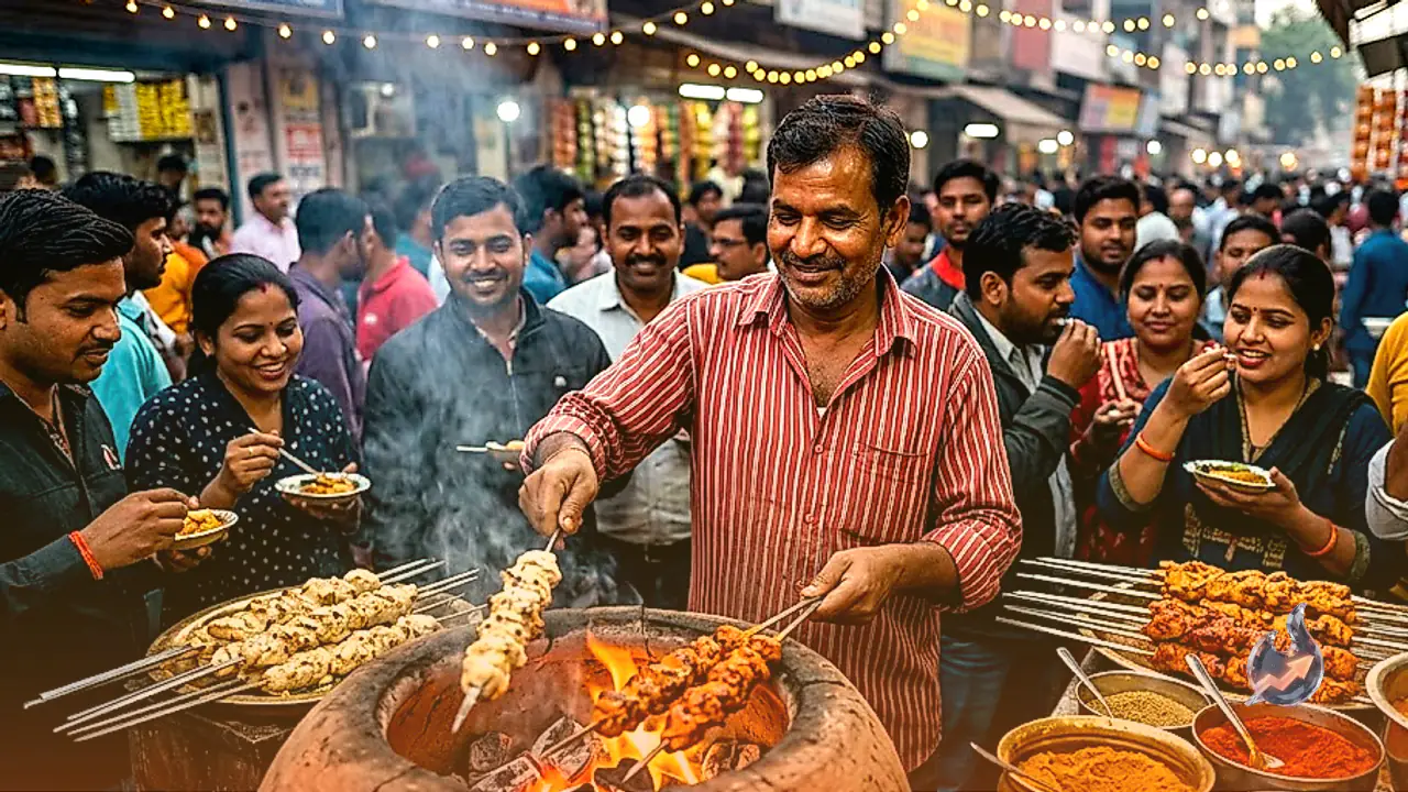 Agra Street Food Scene Buzzes Over Sikandra Tandoori Soya Chaap