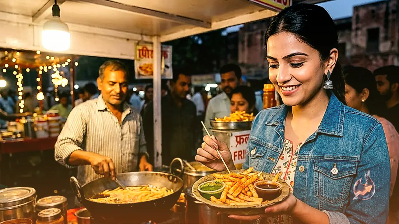 आगरा में पेठे और चाट के बीच छाया फ्रेंच फ्राइज का नया क्रेज, दो खास चटनियों संग 110 रुपये में मिल रहा स्वाद