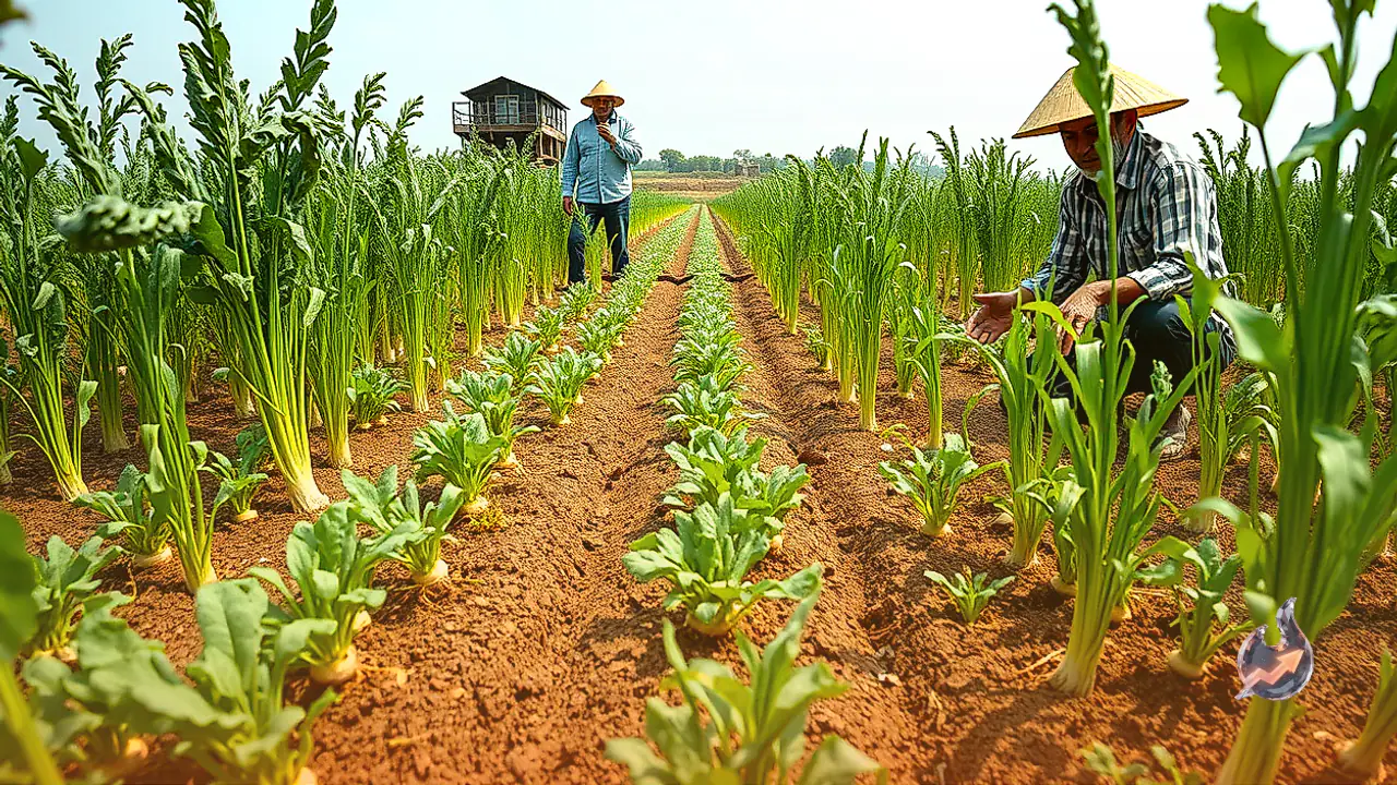 Agricultural Officer Explains How Growing Radish on Small Plots Can Yield Steady Farm Income
