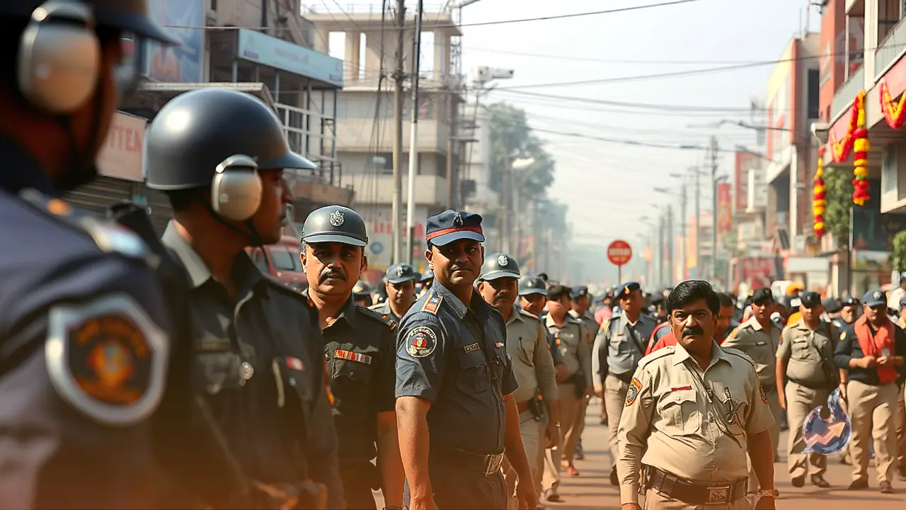 Ahmedabad Deploys 14,000 Security Personnel and AI Surveillance for Navratri Celebrations