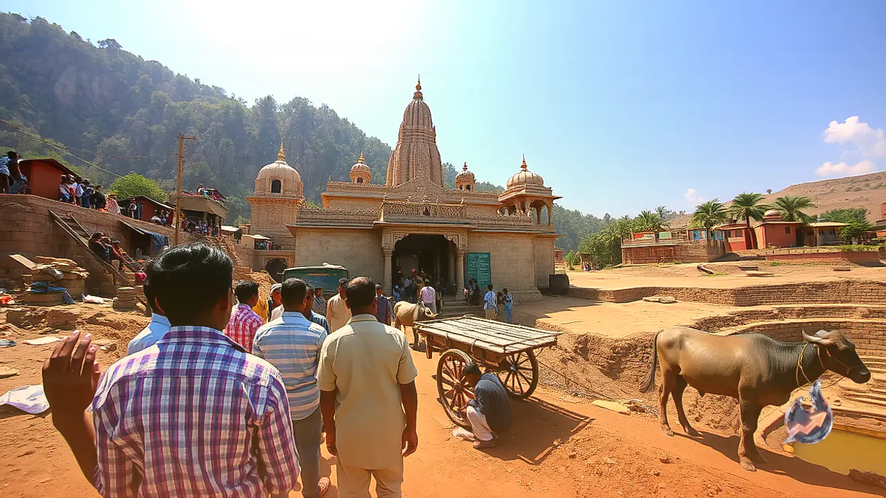 Ahor Chamunda Mata Temple Story: Divine Dream, Lake Excavation, and the Bullock Cart Miracle of Jalore