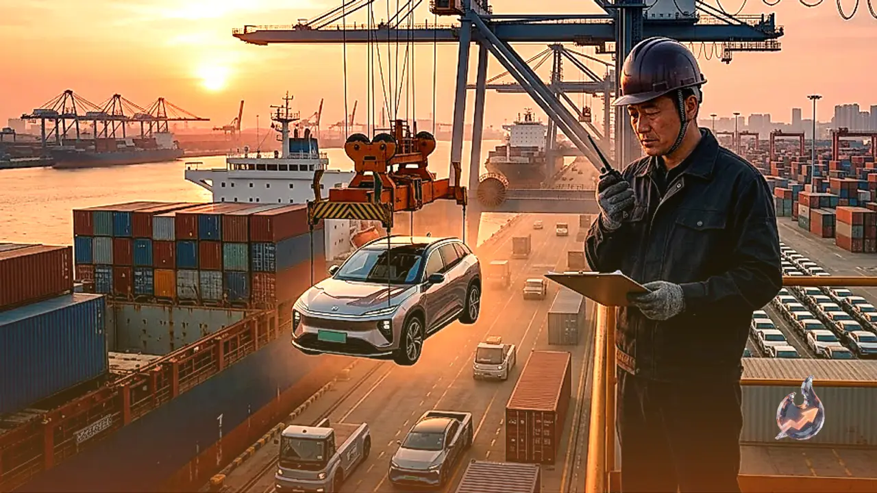China's Growth Slips to a Three-Year Low Even as AI and Electric-Car Exports Surge