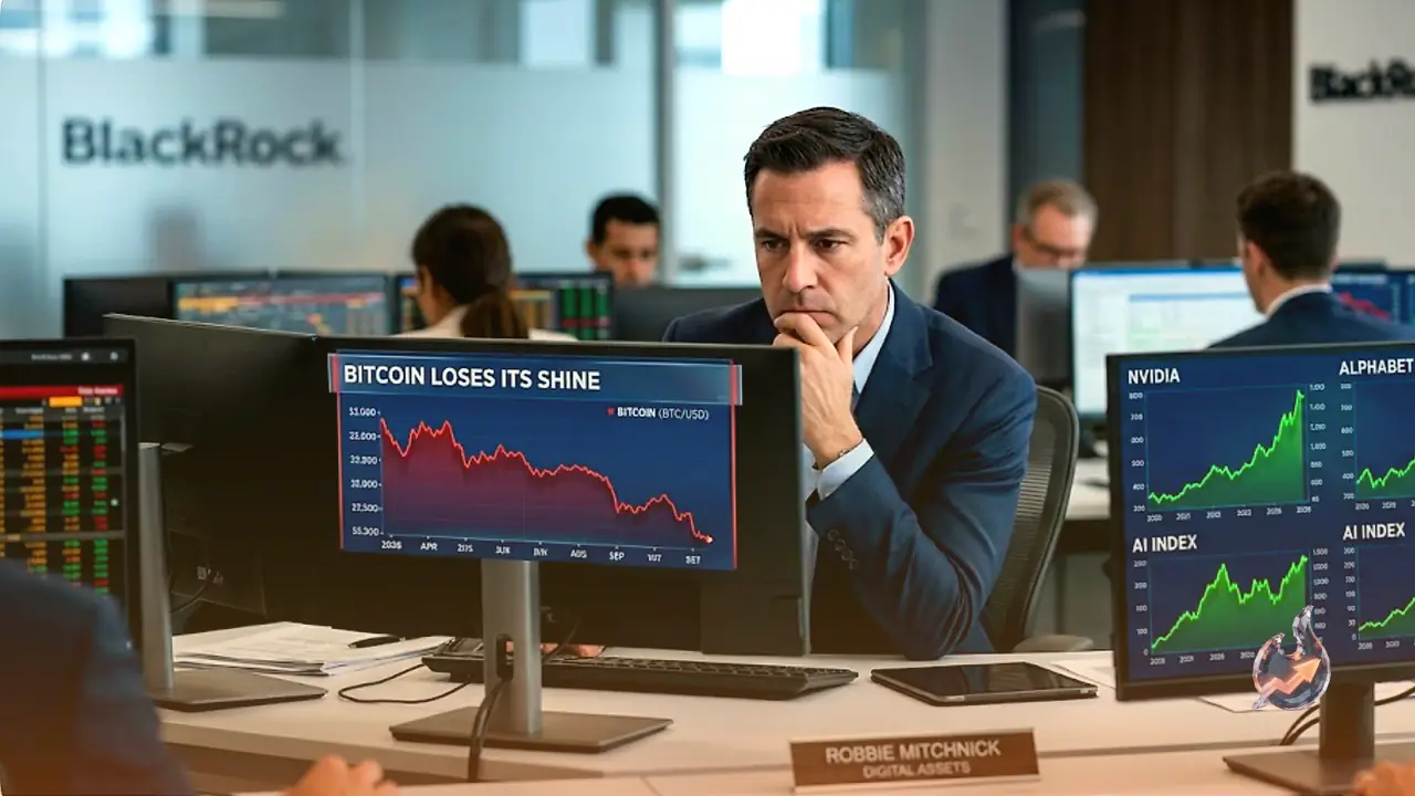 Bitcoin Loses Its Shine as AI Stocks Pull Ahead, and BlackRock Is Getting Nervous
