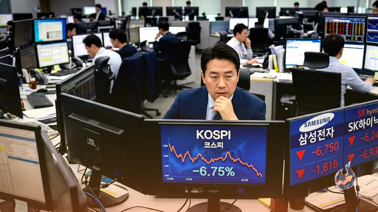 AI Doubts Rattle South Korea's Market as Chip Stocks Tumble, and India Is Watching Closely