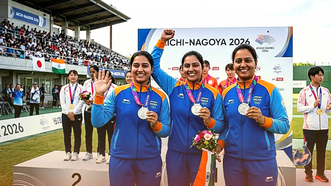 Indian Women Shooters Clinch Trap Team Silver at Aichi-Nagoya 2026