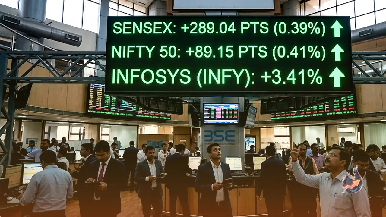 IT Buying Powers Dalal Street Higher at Open as Infosys Jumps 3.4%, Sensex and Nifty Start in the Green
