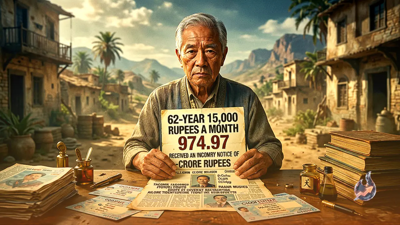 अजमेर के 62 वर्षीय टेलर रेखराज ठाडा को मिला 974.97 करोड़ का आयकर नोटिस, पैन कार्ड के दुरुपयोग का खुलासा