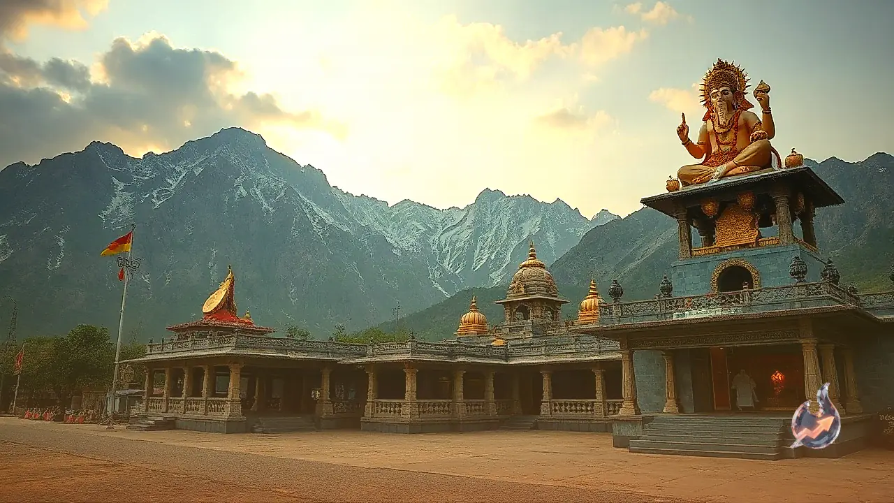 अजमेर के प्रेम प्रकाश आश्रम में बना कैलाश पर्वत का रूप, एक ही स्थान पर 12 ज्योतिर्लिंग के दर्शन