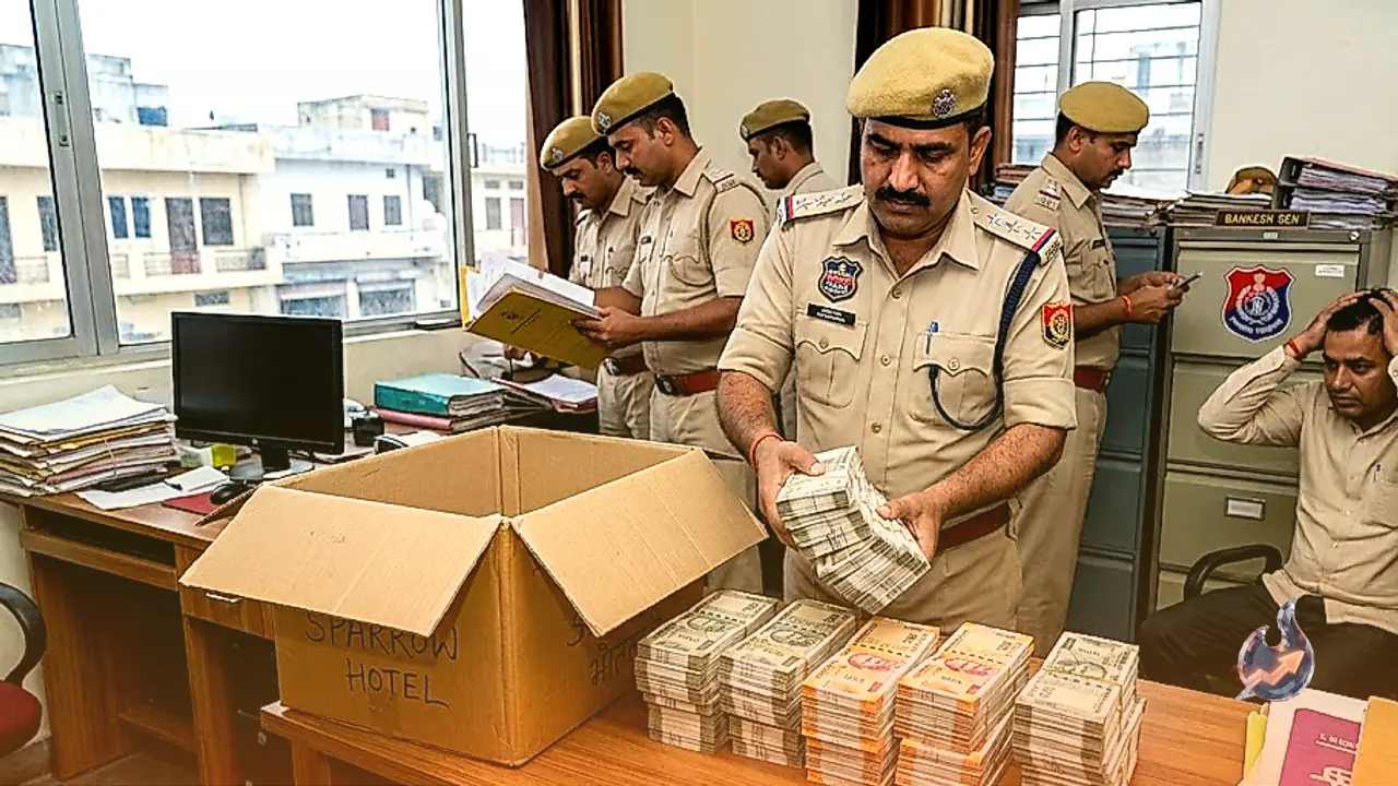 Pushkar Police Raid Hotel Sparrow, Seize Over ₹1.08 Crore Cash and Arrest Owner Bankesh Sen
