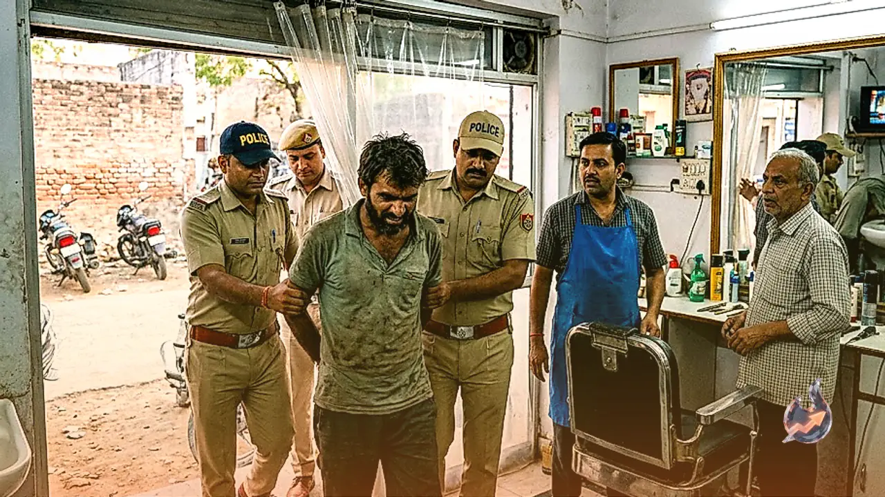 Ajmer Police Arrest Fugitive Devraj Gurjar From Barber Shop 9 Months After Rs 46 Lakh Car Boot Heist