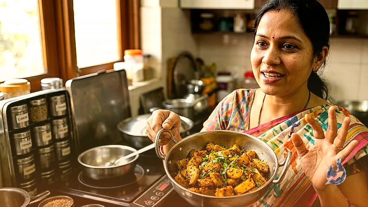 Crispy Dry Arbi Recipe: Learn How to Make Flavorful Colocasia Curry With Carom Seeds