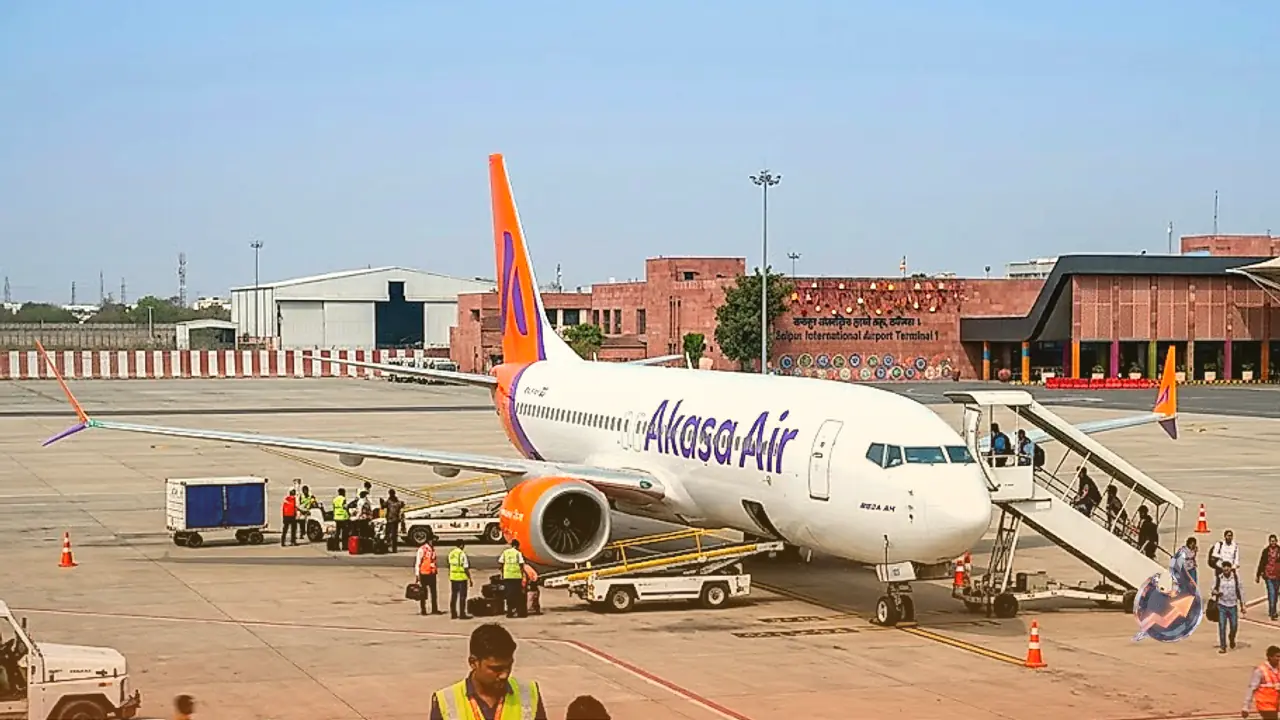 Akasa Air Expands Network to Jaipur, Launches Direct Flights to Mumbai and Bengaluru from October 11
