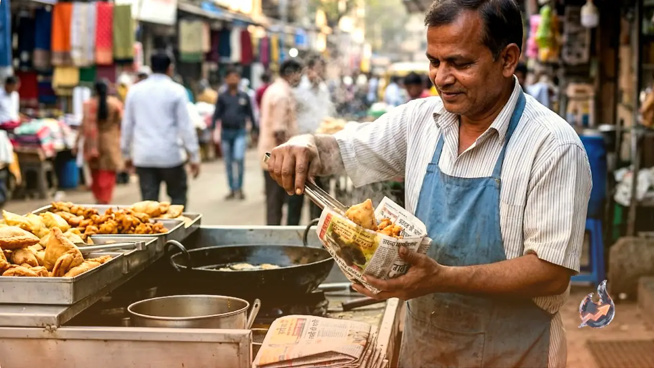 Wrapping Hot Food in Newspaper Can Lead to Serious Illnesses, Experts Warn of Liver and Kidney Damage