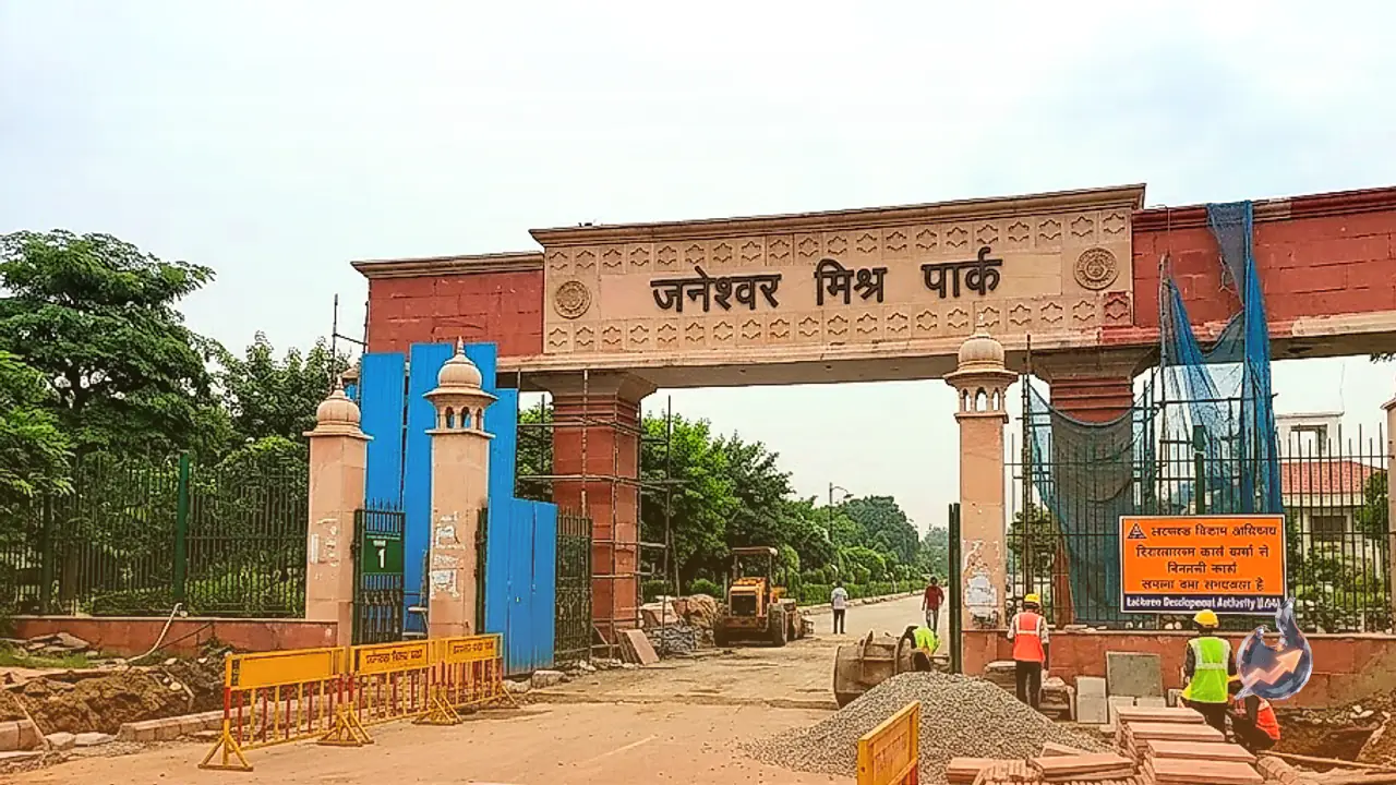 जनेश्वर मिश्र पार्क को लेकर अखिलेश यादव का गंभीर आरोप, भाजपा सरकार पर लगाए बड़े सवाल
