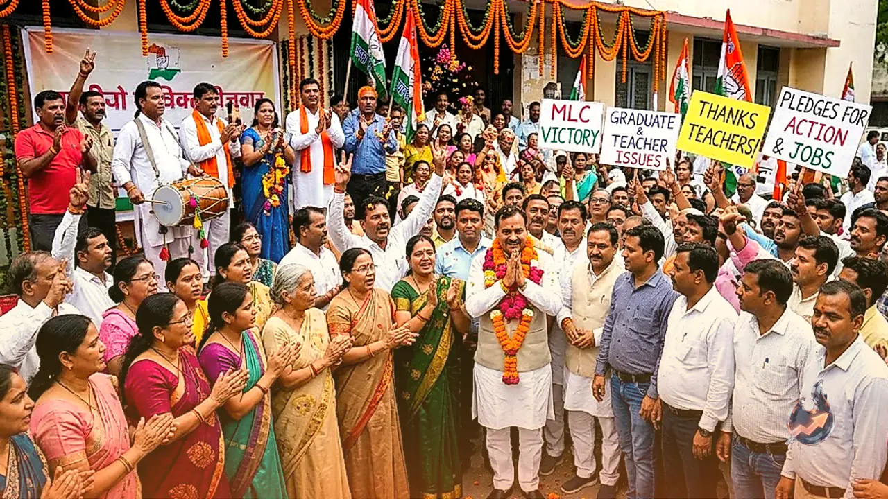 Akhilesh Yadav Highlights Folk Songs Following MLC Victory, Pledges Action on Teacher Issues and Graduate Jobs
