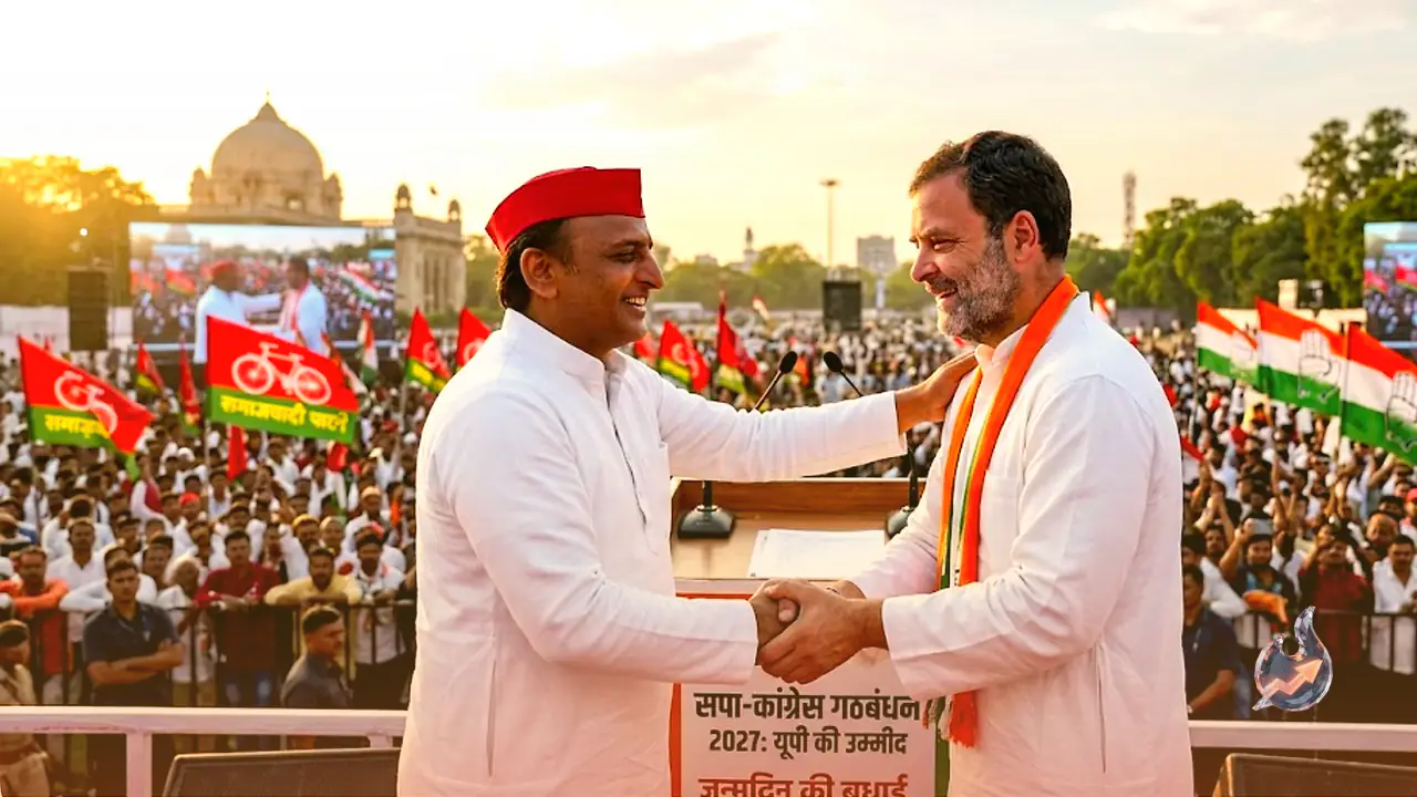 Birthday Wishes From Rahul Gandhi Put SP-Congress Alliance Speculation to Rest Ahead of UP's 2027 Elections
