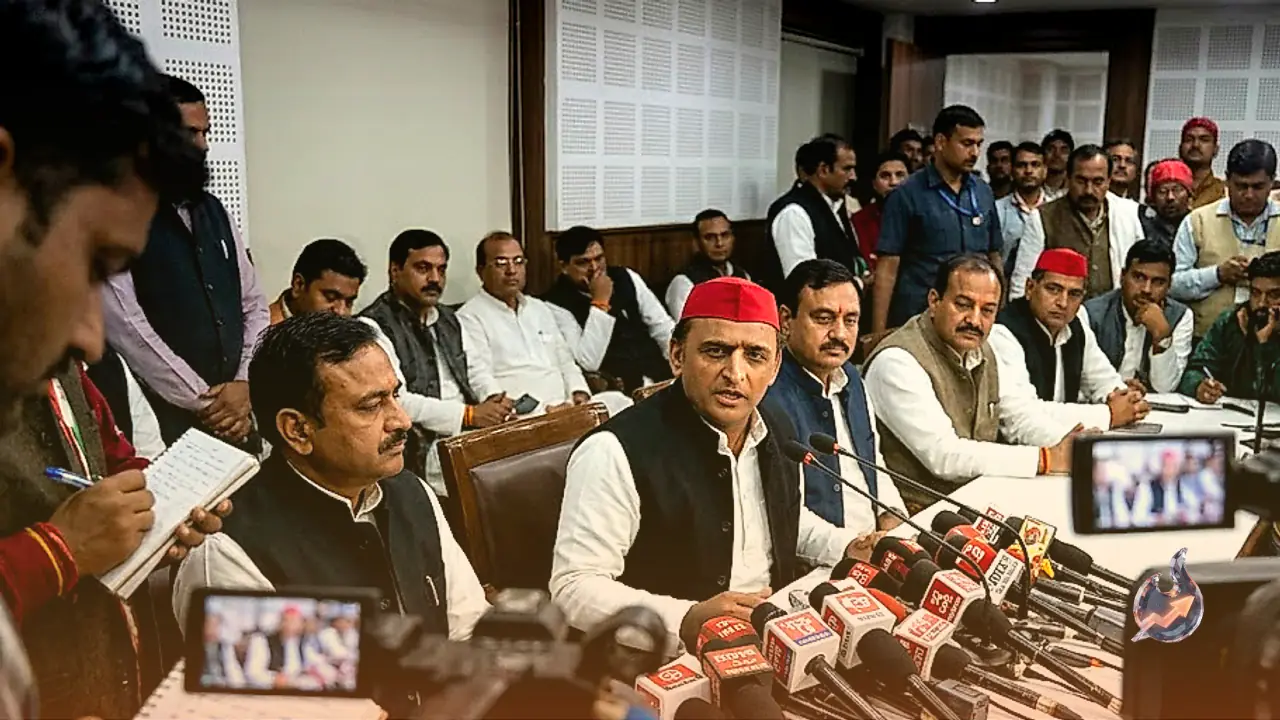 Akhilesh Yadav Slams Electoral Process After Samajwadi Party MLC Candidate Loss