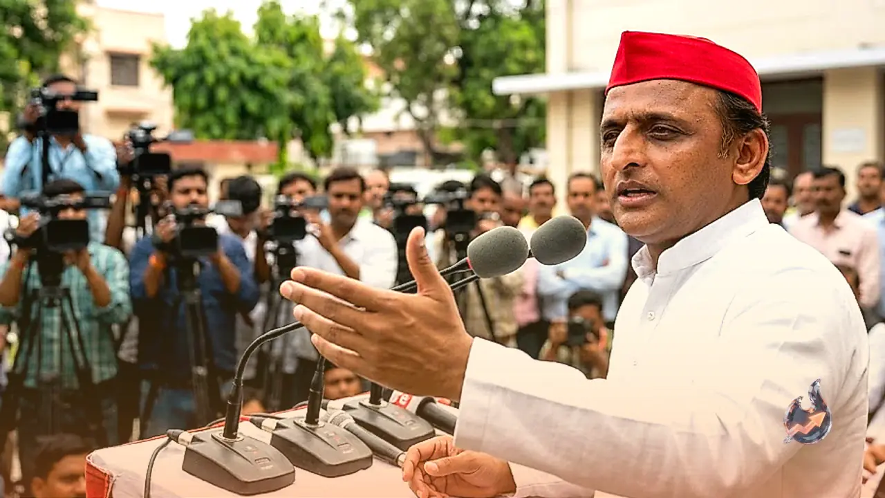 Akhilesh Yadav Slams BJP Over Alleged UPI Payment Charges and Economic Policies