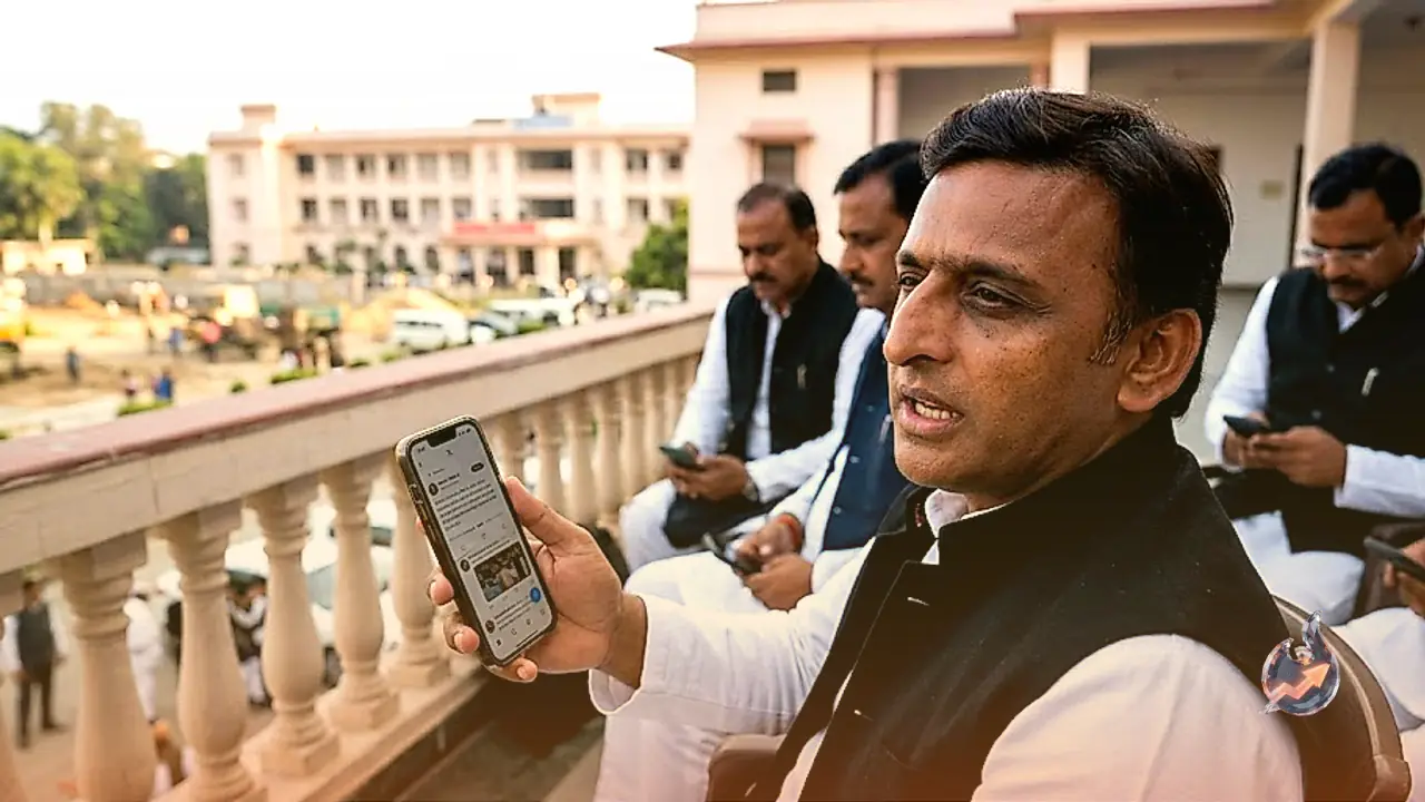 अखिलेश यादव का भाजपा पर निशाना, डबल इंजन सरकार पर लगाया संपत्तियां हड़पने का आरोप