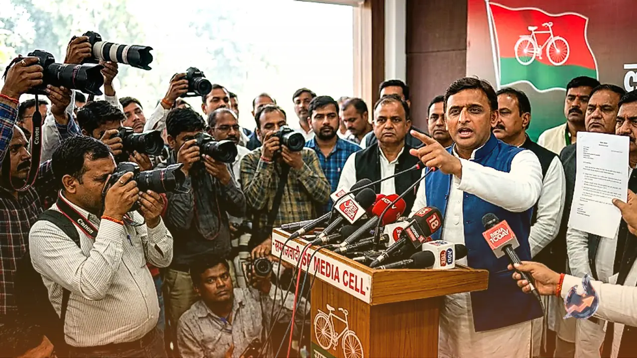 Akhilesh Yadav raises sharp questions to the Election Commission over affidavit status